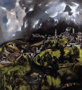 GRECO, El A View of Toledo oil painting picture wholesale